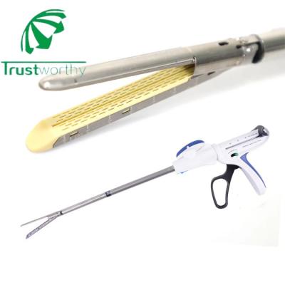 White Disposable Linear Cutter Stapler Echelon Flex 60