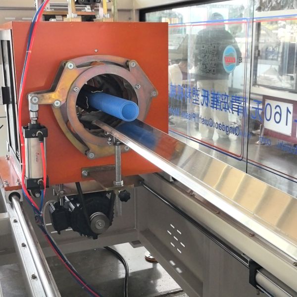 High Performance HDPE Double Wall Corrugated Pipe Machine with Vacuum Forming System Control