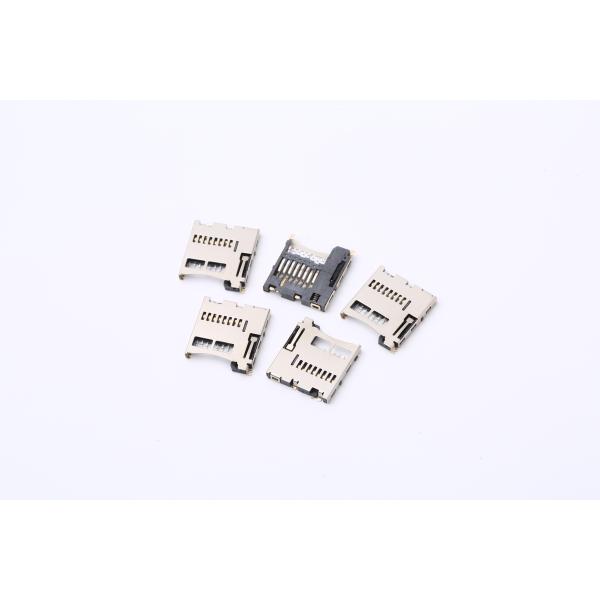Push Push Female Micro SD Card Connector LCP T Flash Socket 9 Pin