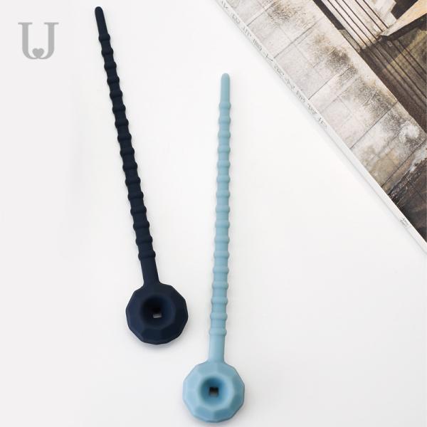 115mm ElasticReusable Silicone Food Ties 27g Environmental Friendly