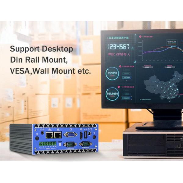 Нано титановый серый промышленный мини-PC N11 DC 12V Вход 2XIntel I210-AT/I211-AT 1000M