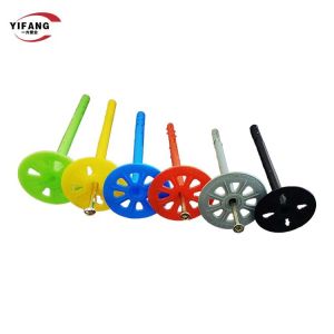 крепежные детали изоляции 60mm главные пластиковые, пластиковые анкеры стены с новым набивкой