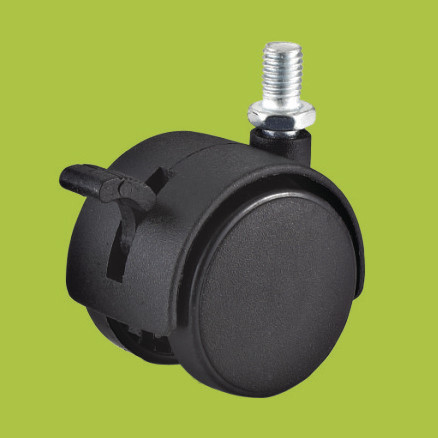 office chairs accessories black thread stem furniture casters with brake