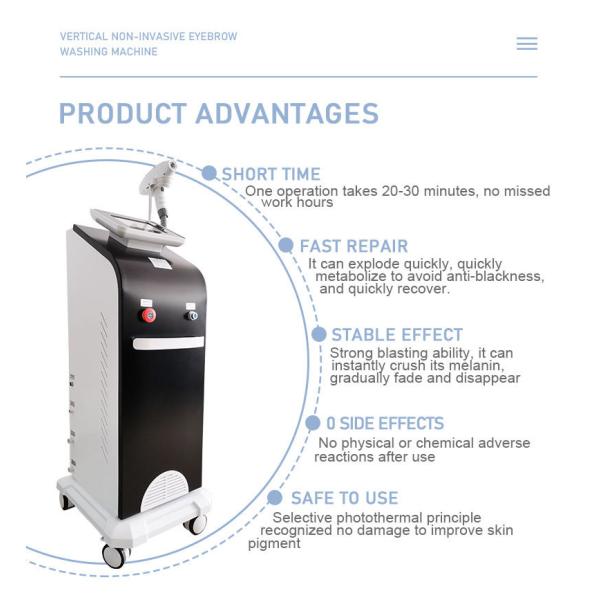 ODM 1200w q переключил машину шелушения углерода машины лазера ND YAG