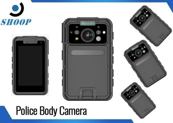 Mini câmeras do corpo da polícia de 4G WIFI GPS com áudio e visão noturna