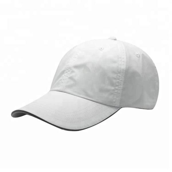 6 Panel Fashion Polyester Sports Dad Hats With Adjustable Back Closure