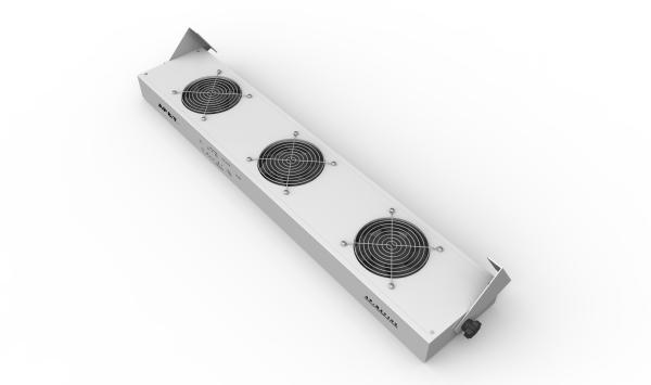 3 Fans Sound / Light Alarm ESD Discharge Overhead Ionizing Air Blower