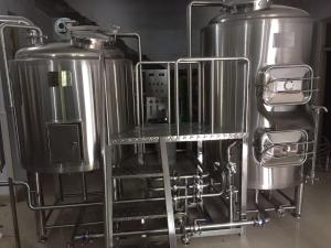 220V / Micro equipamento inoxidável da fabricação de cerveja de cerveja 60HZ