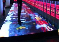 Plancher de danse LED P 3.91 avec étiquette client et consommation de 20W