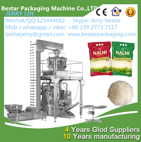 Full Automatic High-precision Food Weight Measuring Plastic Bag Packaging Machine BSTV-720AZ