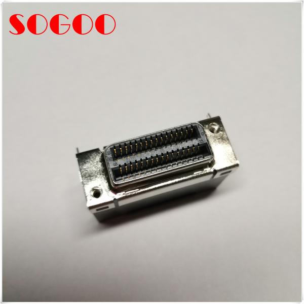 Delander Connector Power Cable Assembly Female Type Scsi 64 Pin CE / RoHS
