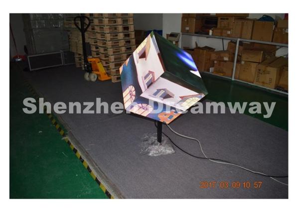 Special Cube hd Indoor Full Color led display advertising PH2.5 480 by 480 mm