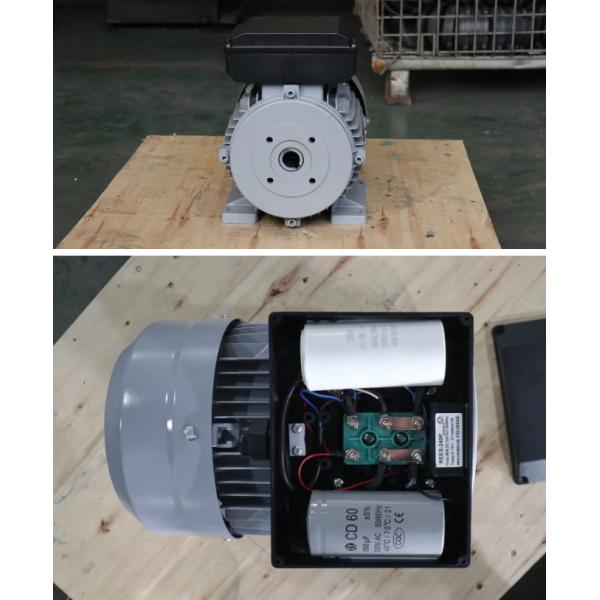 0.37KW 0.55KW 2.2KW 3KW 3.7KW bomba de lavado de motor de eje hueco de fase única para sistema de limpieza de alta presión