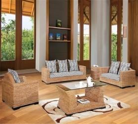 Rattan + Seagrass Sofa Series 45