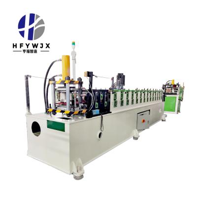 PLC Control Profile Roll Forming Machine M Shaped Cold Bending Equipment