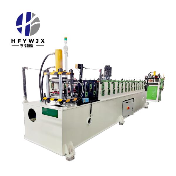 PLC Control Profile Roll Forming Machine M Shaped Cold Bending Equipment