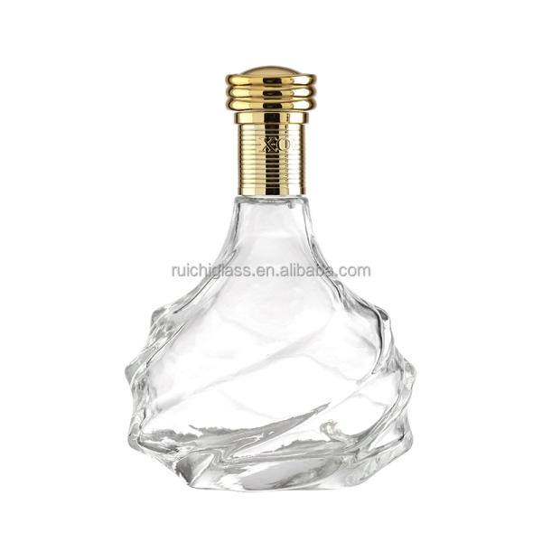 Customized 750ml Whisky Vodka Spirit Glass Bottle for Beverage