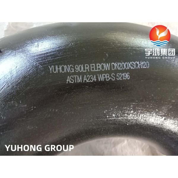 АСТМ A234 WPB Углеродистая сталь Боттвельд трубные фитинги Локоть, Кодос