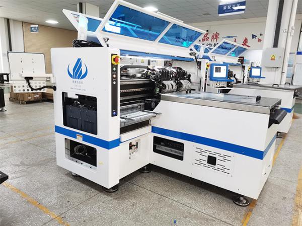 Máquina montadora SMT de luz ultra alta velocidade 500000CPH Alimentador elétrico inteligente
