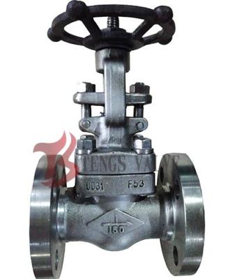 Flanged Forged Steel Valves , Super Duplex Stainless Steel Gate Valve