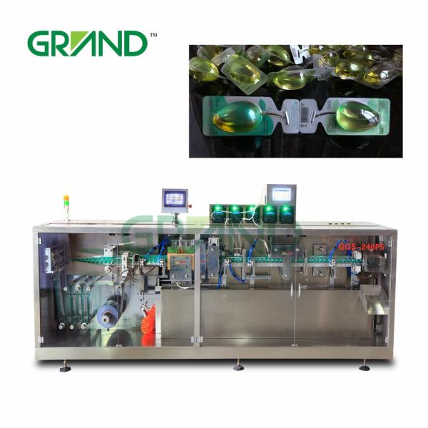 10ml 14ml plastic ampoule monodose olive oil capsule filling sealing machine