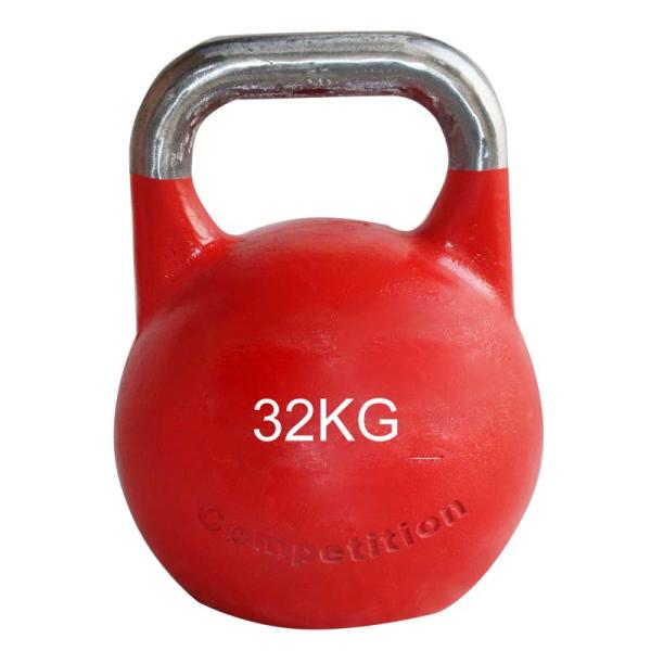 Steel Weight Iron Gym Kettlebell Rubber Coated Colored 52kg Crossfit Training
