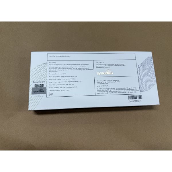 Customizable Print Logo Injection Pen Packaging Box | Fits Pen Needles & Cartridges | Cosmetic Medical Storage Boxes