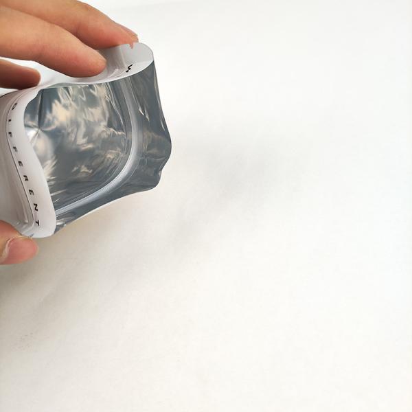 Soft Touch Pouch Bag With Zipper Child Proof 3.5 Gram Mylar weed Bags