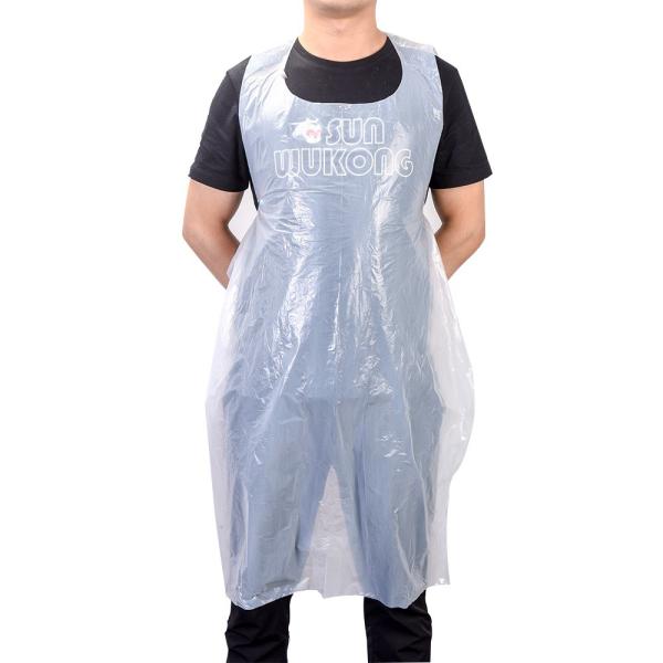 Hotpot BBQ Camping Apron Anti-Fouling Anti-Oil Plastic Apron for Kitchen and BBQ