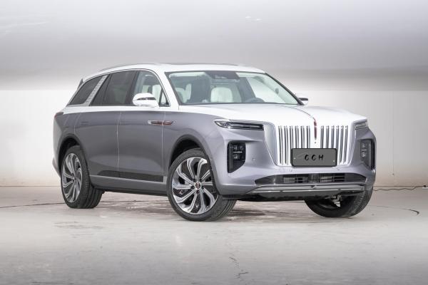 4 auto carros elétricos exteriores metálicos Hongqi E HS9 2022 da roda