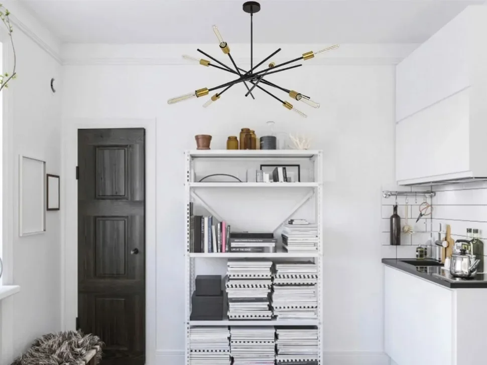 Elegant LED Pendant Ceiling Light Versatile Chandelier Eastyn Chandelier（WH-AP-643）