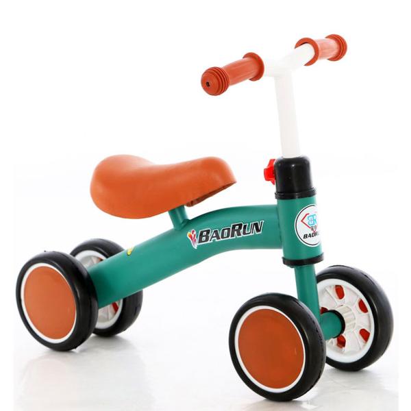 Unisex Non Pedal Bicycle Handcart Learning Bike Toy Foldable Balance Bike for Children