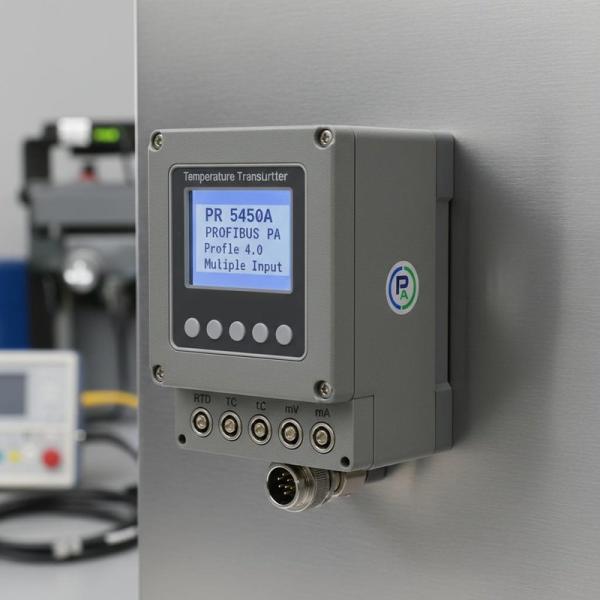PROFIBUS PA Temperature Transmitters PR 5450A With PROFIBUS PA Profile 4.0 Multiple Input Options