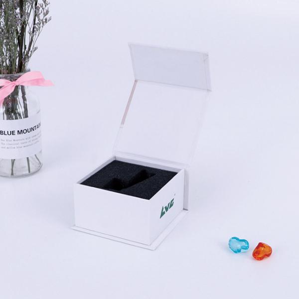 Electronic Packaging CMYK Printing 6x6x3 Magnetic Closure Gift Boxes