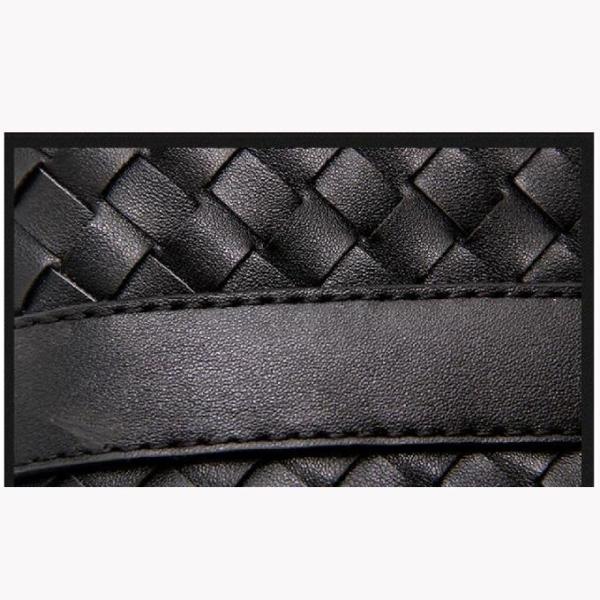 Сумки посыльного ноутбука Cowhide классических сплетя людей