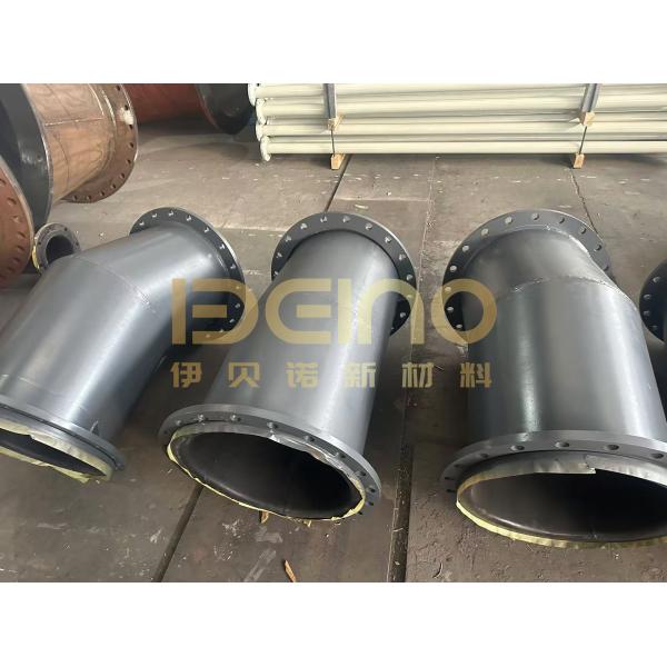 Tuberías revestidas de goma Tuberías de acero revestidas de goma Tuberías y accesorios revestidos de goma Tubería de acero revestida de goma - Soluciones de tuberías de goma fabricadas