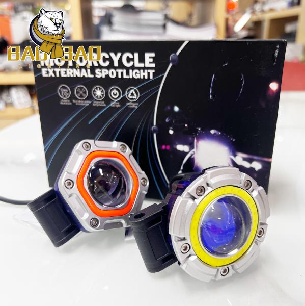 Luces Lights Projector Lamp White Yellow RGB Fog Lights For Motorycle Motos