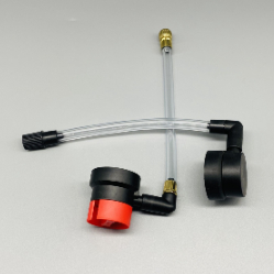 Heavy-Duty Brass Air Inflation Valve with Secure Locking Design