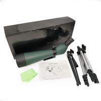 Telescopio astronómico negro 20-60x80 de HD que mancha alcance