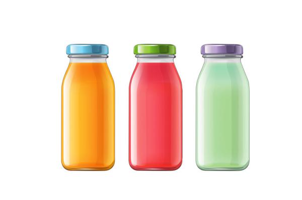 3 IN 1 Coffee Juice Milk Bottle Automatic Liquid Filling And Capping Machine Vertical Form