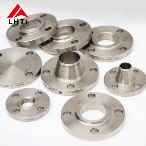 ASME B16.5 Gr2 Titanium Weld Neck Flange (WNRF) for High-Pressure Piping
