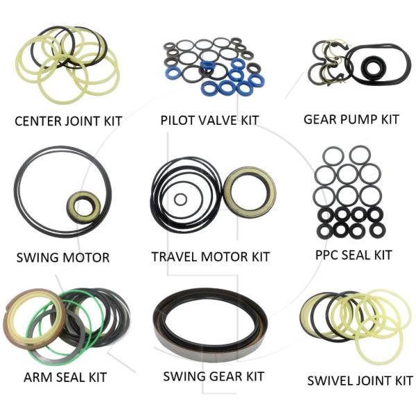 Hydraulic Excavator Parts for SDLG E660FL Oil Seal kit Repair Kits