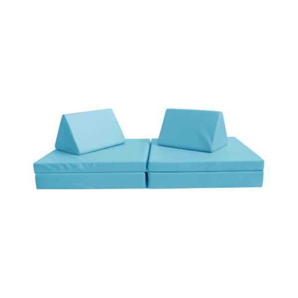 Sofá de Play Foam Couch do explorador das crianças impermeáveis personalizadas do forro interno