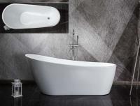 Baignoire en pierre artificielle libre 170CM pour l'immeuble de bureaux