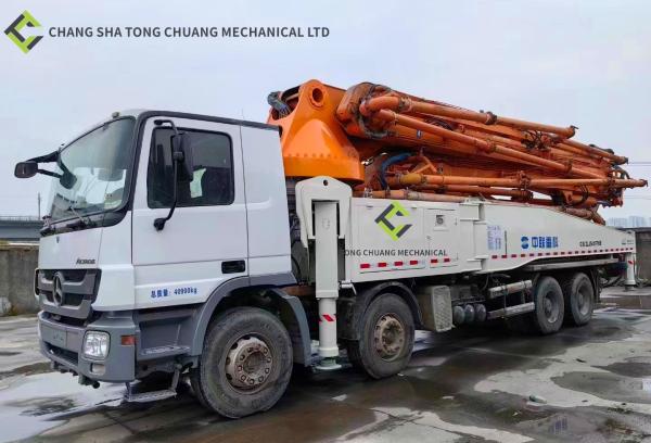 Zoomlion Heavy Industries Second Hand Concrete Pump Truck Remanufactured 52m