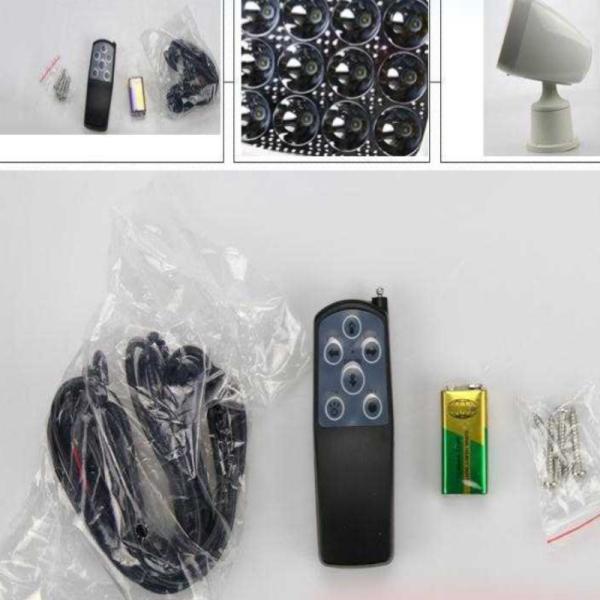 125degree DC 12v Led Boat Searchlight 6500lm With 4M Cable