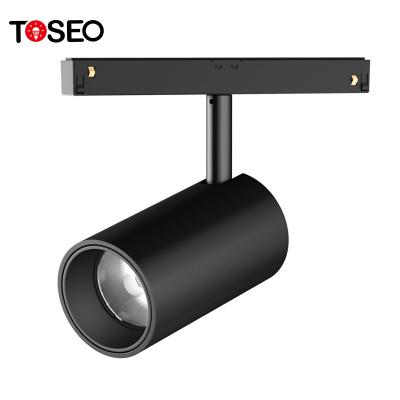 36° Beam Angle 48v Magnetic Track Lights 7W Adjustable Led Track Surface Mounted