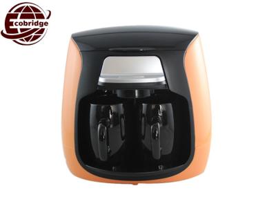 Custom Gift 220-240V Small Coffee Maker , Double Cups Automatic Coffee Machine