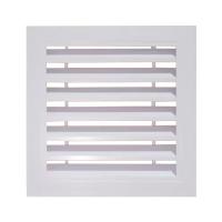 Blade de janela de vidro vertical OEM Branco Preto