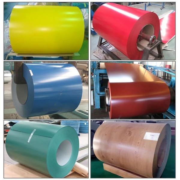 Цвет покрыл Galvalume Ppgl стальная катушка покрывает 750mm для украшения